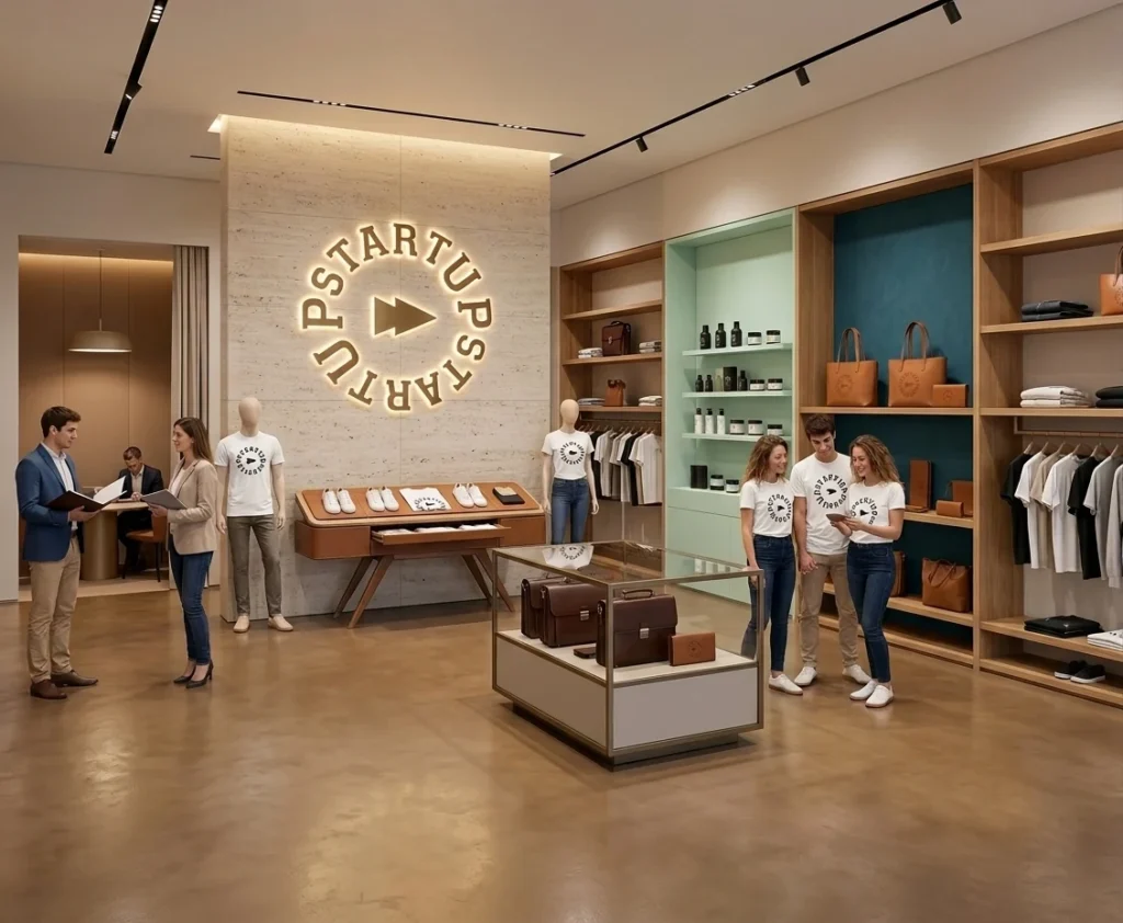 Store a insegna START UP