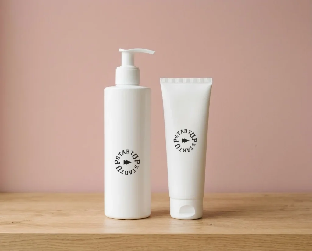 Crema corpo e tubetto con logo START UP®
