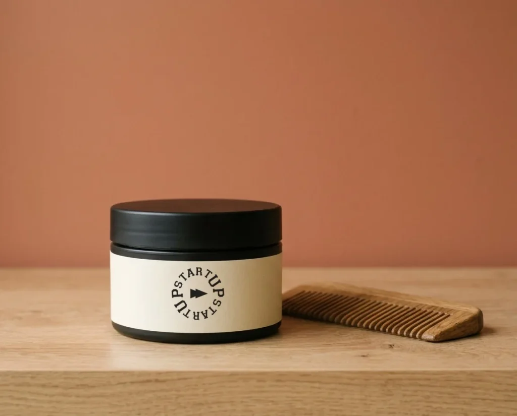 Pomata per capelli con etichetta logo START UP®